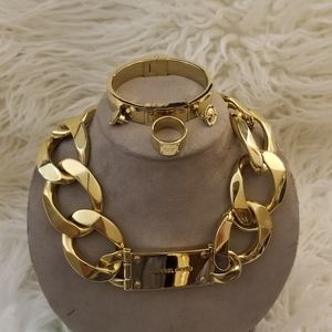 Authentic Michael Kors Necklace Set